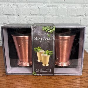 Copper Finish/ Stainless steel  Mint Julep Cups Tumblers 16 oz - set of 2 Cups